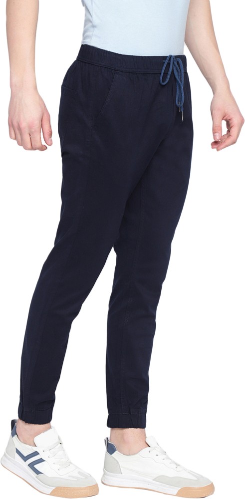 Clothsmith Solid Men Dark Blue Track Pants - Buy Clothsmith Solid Men Dark  Blue Track Pants Online at Best Prices in India