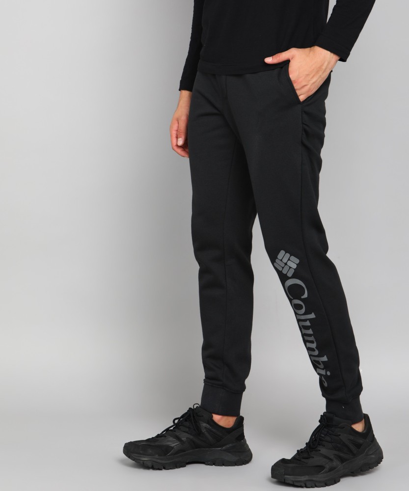 Columbia Solid Men Black Track Pants Buy Columbia Solid Men