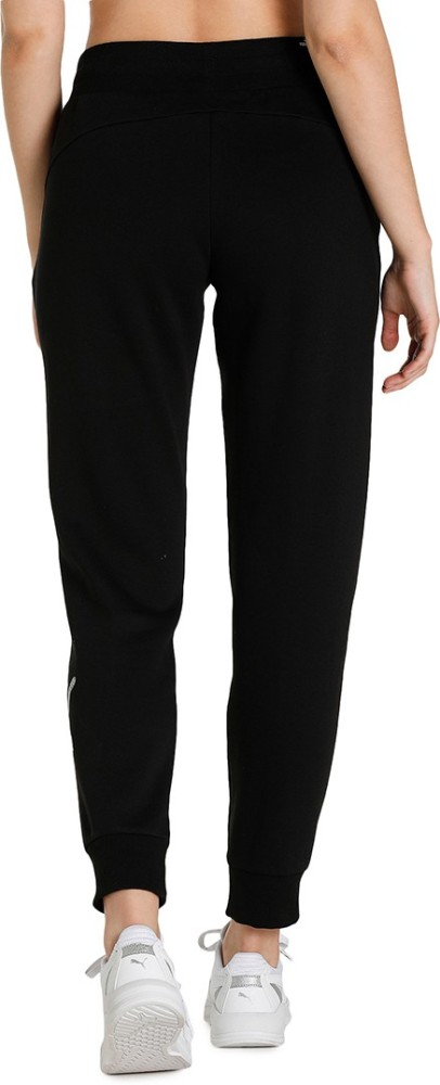 PUMA Power Graphic Pants Solid Women Black Track Pants - Buy PUMA Power  Graphic Pants Solid Women Black Track Pants Online at Best Prices in India