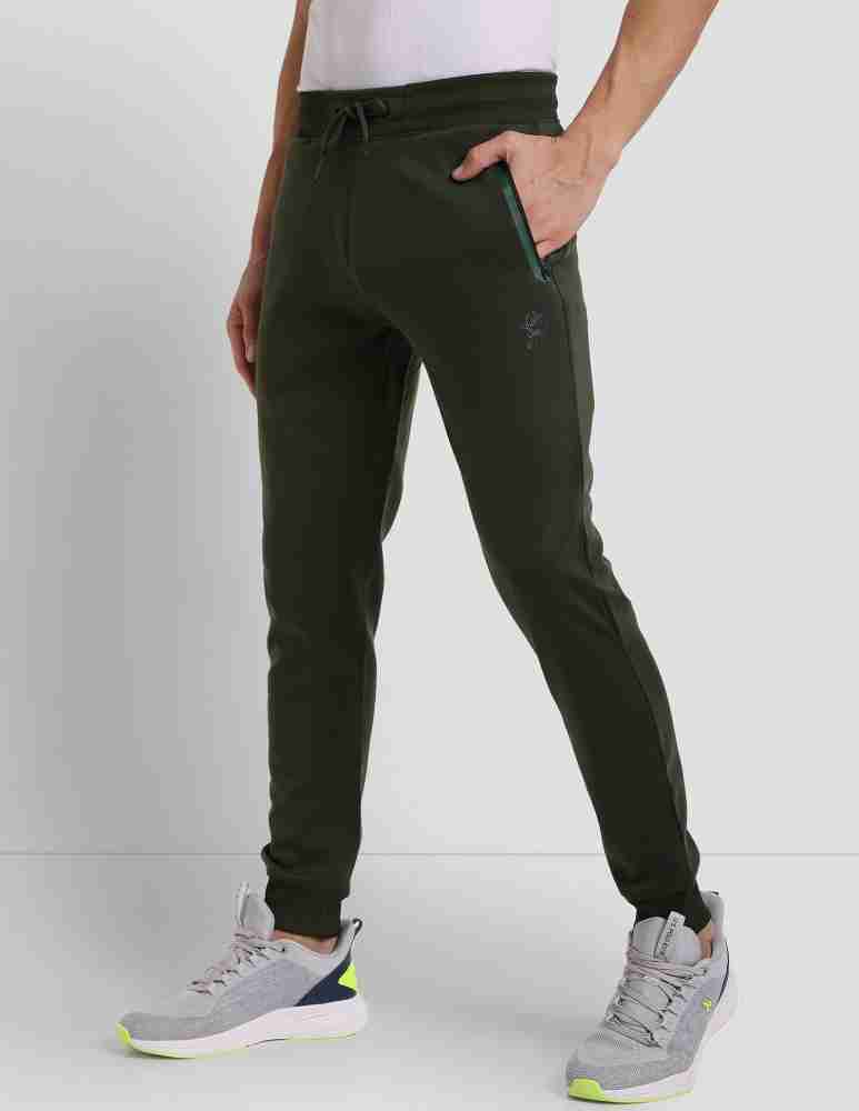 U.S. POLO ASSN. Solid Men Green Track Pants - Buy U.S. POLO ASSN. Solid Men  Green Track Pants Online at Best Prices in India