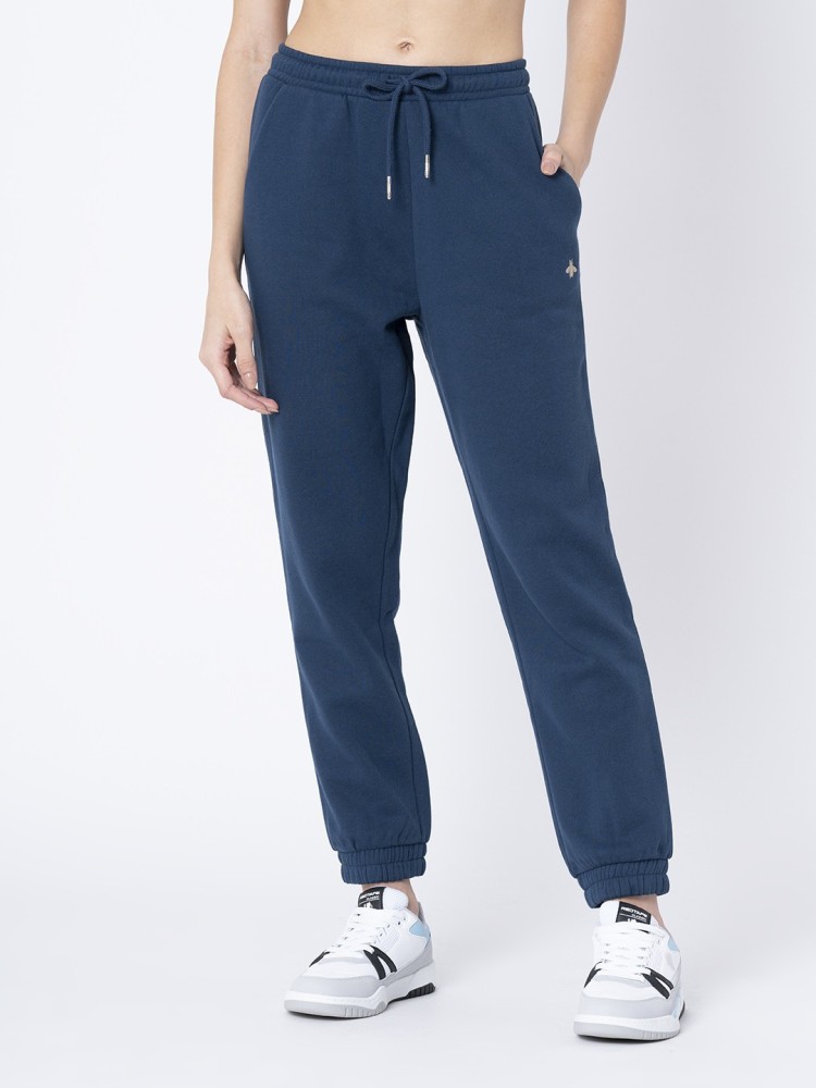 Mode By Red Tape Solid Women Blue Track Pants - Buy Mode By Red Tape Solid  Women Blue Track Pants Online at Best Prices in India