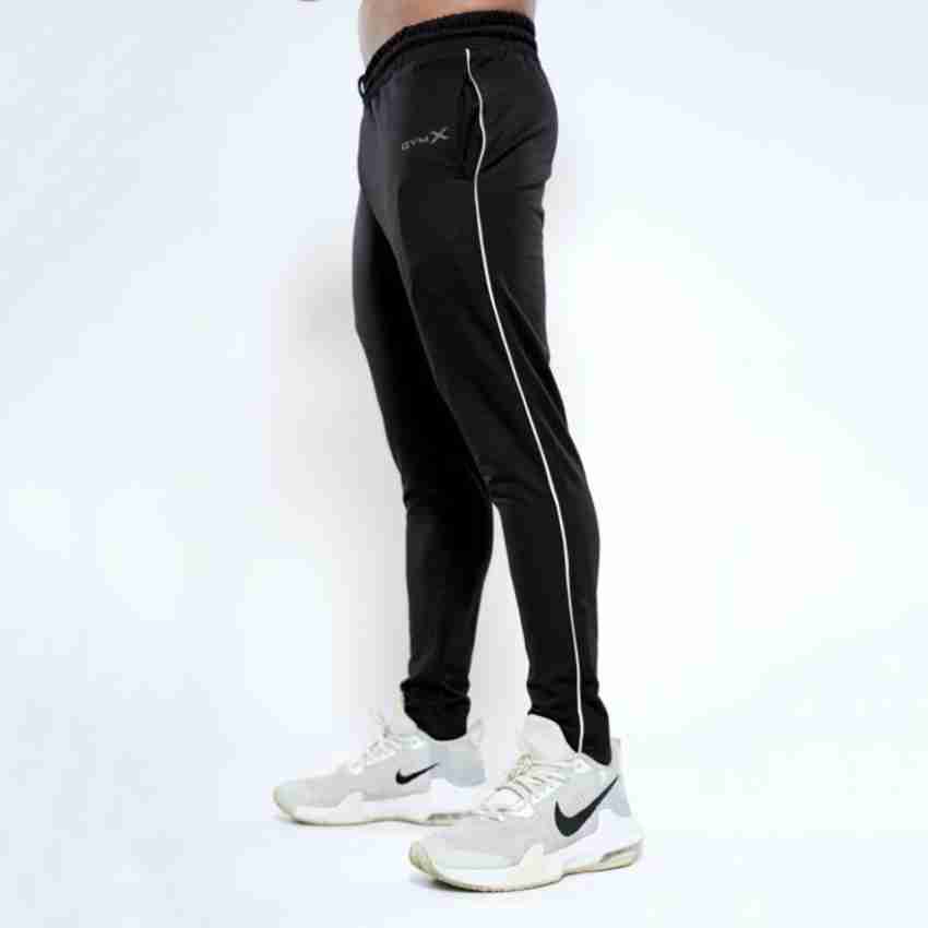 Gymx Solid Men Black Tights - Buy Gymx Solid Men Black Tights Online at  Best Prices in India