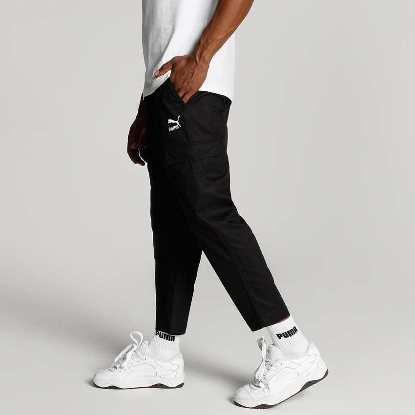 Amazon.com: PUMA Men's Iconic MCS Track Pant Cuff, White, L : Clothing,  Shoes & Jewelry