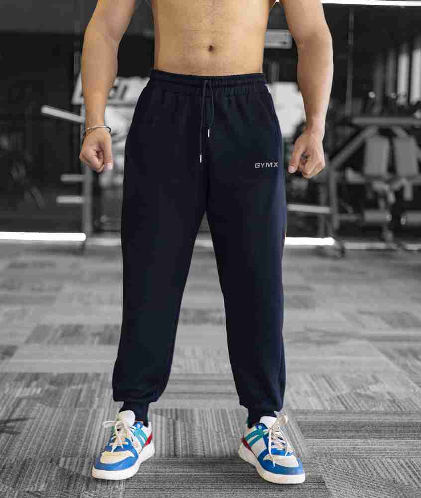 Gymx Solid Men Blue Track Pants Buy Gymx Solid Men Blue Track Pants Online at Best Prices in India Flipkart