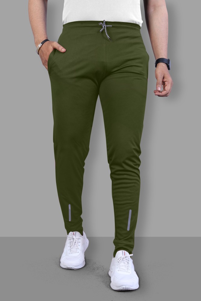 Olive green jogger pants