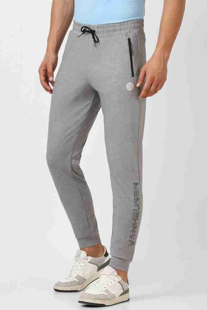 VAN HEUSEN Solid Men Grey Track Pants - Buy VAN HEUSEN Solid Men Grey Track  Pants Online at Best Prices in India