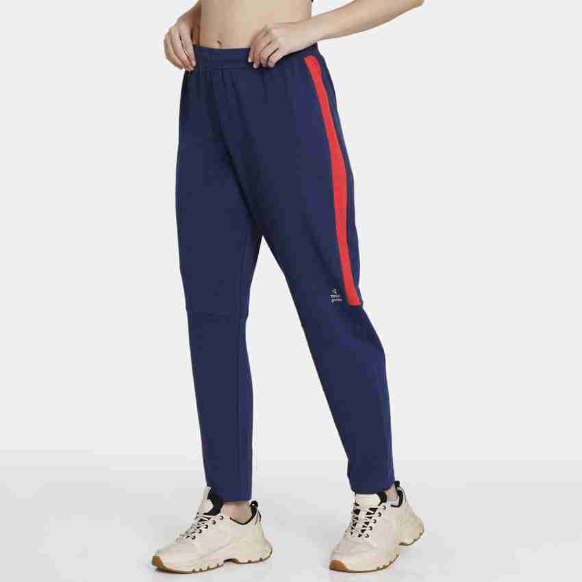 Zelocity by Zivame Solid Women Blue Track Pants - Buy Zelocity by Zivame  Solid Women Blue Track Pants Online at Best Prices in India