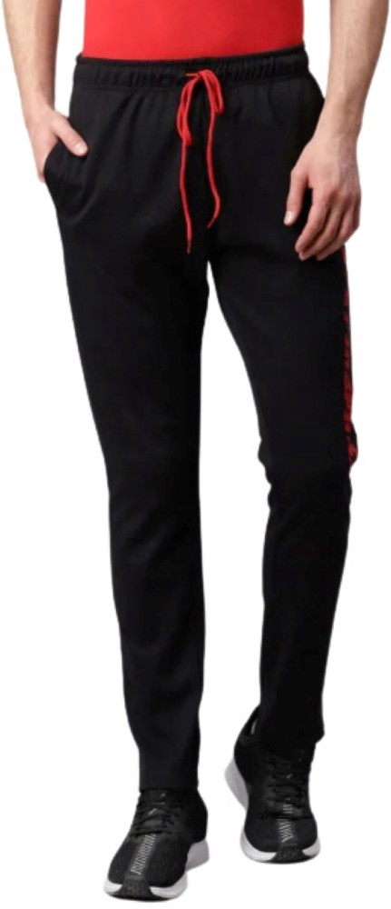 MVMT Printed Men Black Track Pants - Buy MVMT Printed Men Black