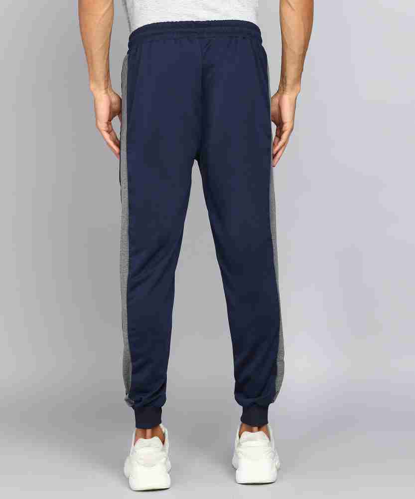 Trendyol Colorblock Men Dark Blue Track Pants - Buy Trendyol Colorblock Men Dark  Blue Track Pants Online at Best Prices in India