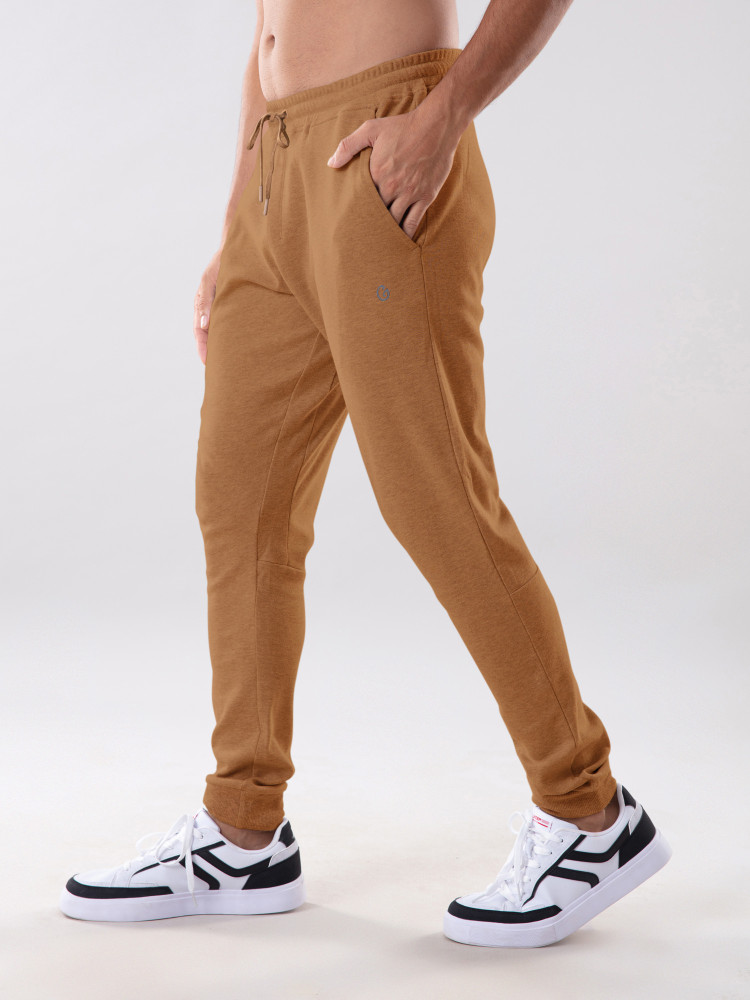 Mens brown jogger pants shop
