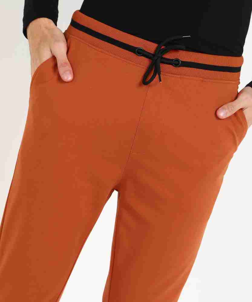 Orange joggers forever 21 deals