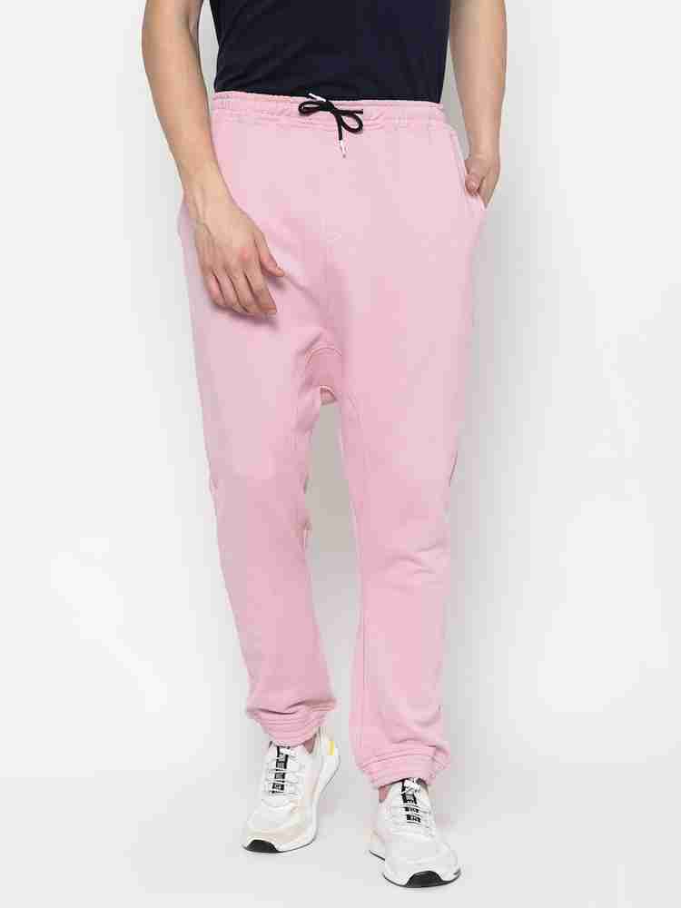 PAUSE Sport Solid Men Pink Track Pants Buy PAUSE Sport Solid Men