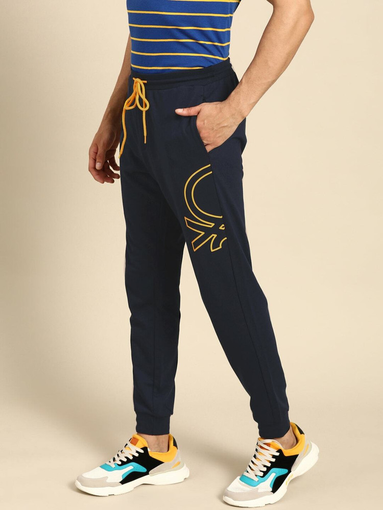 United Colors of Benetton Printed Men Dark Blue Track Pants Buy United Colors of Benetton Printed Men Dark Blue Track Pants Online at Best Prices in India Flipkart