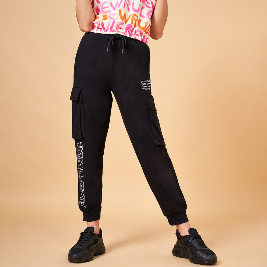 Ajile By Pantaloons Printed Women Black Track Pants Buy Ajile By Pantaloons Printed Women Black Track Pants Online at Best Prices in India Flipkart