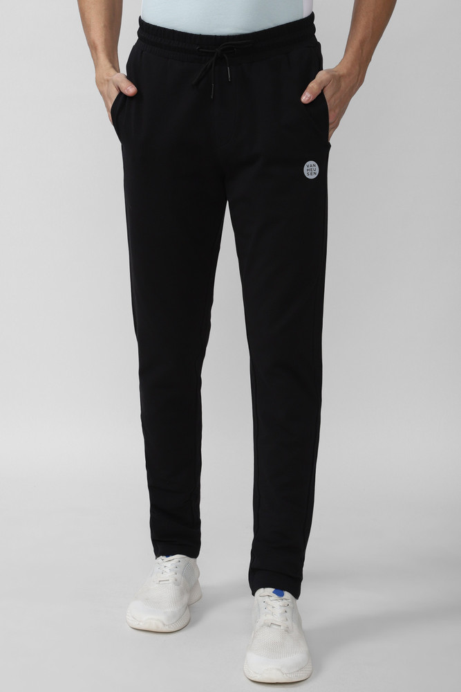 VH Flex Solid Men Black Track Pants Buy VH Flex Solid Men Black