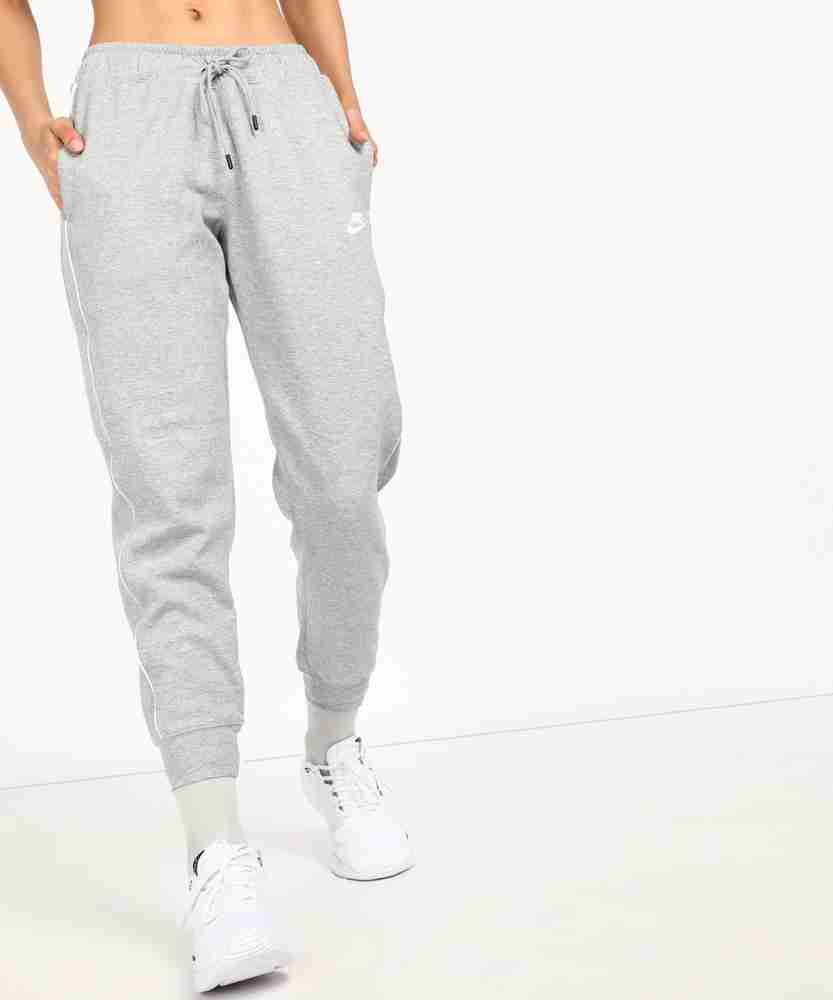 Buy NIKE Solid Women Grey Track Pants Online at Best Prices in India