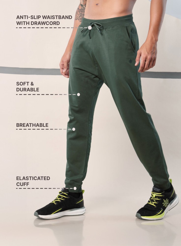 Cultsport Solid Men Olive Track Pants - Buy Cultsport Solid Men Olive Track  Pants Online at Best Prices in India