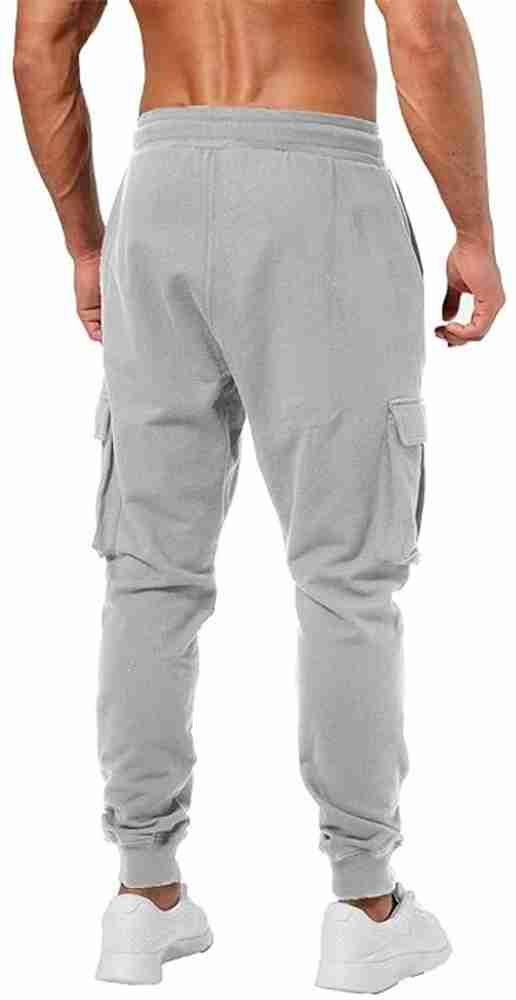 Factory Club Solid Men Grey Track Pants Buy Factory Club Solid