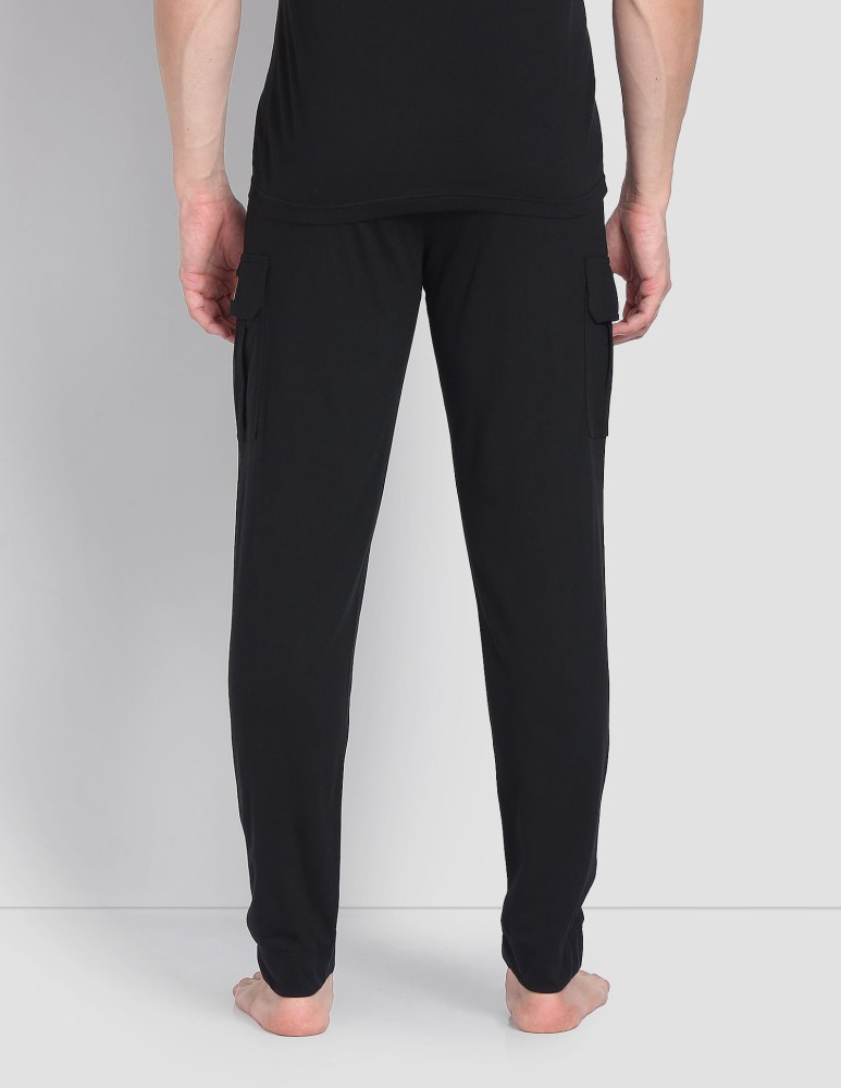 U.S. POLO ASSN. Solid Men Black Track Pants - Buy U.S. POLO ASSN