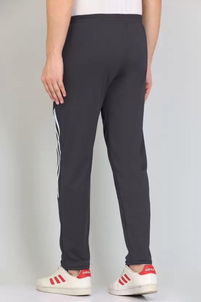 ZFX Sports Striped Men Black Dark Blue Track Pants Buy ZFX