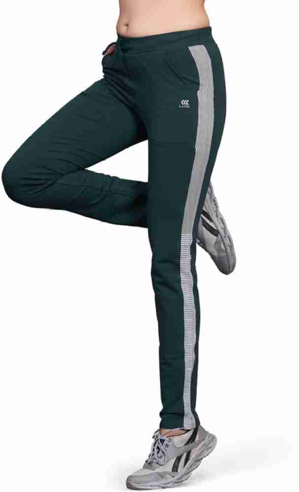 Laasa Sports  Women's Plus Size Cotton Track Pants