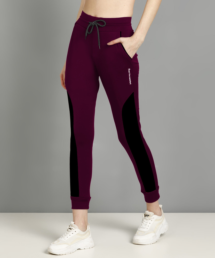 PKR SPORTS Solid Women Maroon Track Pants Buy PKR SPORTS Solid Women Maroon Track Pants Online at Best Prices in India Flipkart