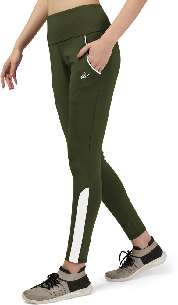 Nexsus Apparels Solid Women Dark Green Track Pants Buy Nexsus