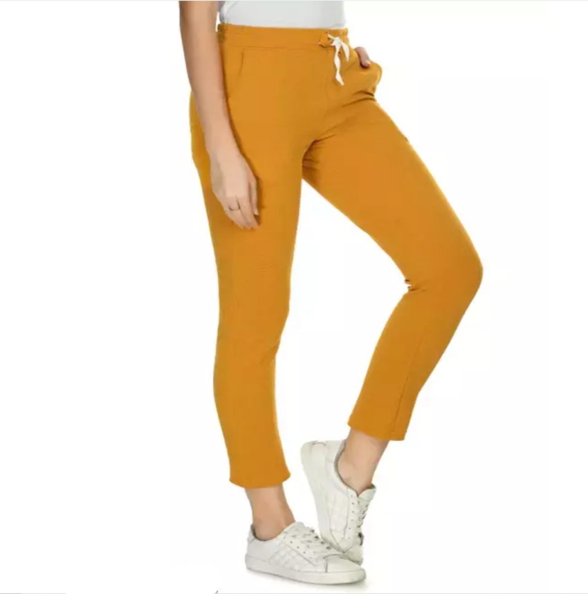 Ladies Track Pants - Burnt Orange