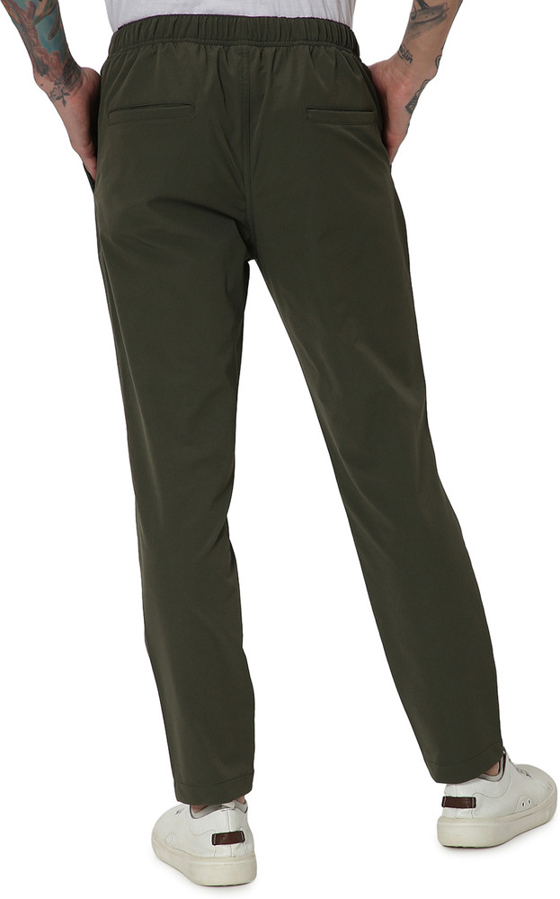 MUFTI Solid Men Olive Track Pants Buy MUFTI Solid Men Olive Track Pants Online at Best Prices in India Flipkart