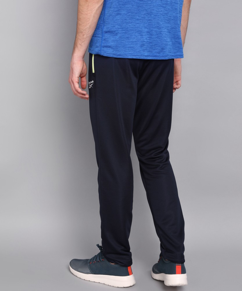REEBOK Solid Men Blue Track Pants - Buy REEBOK Solid Men Blue Track Pants  Online at Best Prices in India