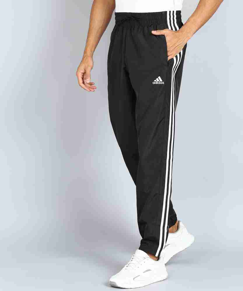 Adidas 3 stripe deals pants men's