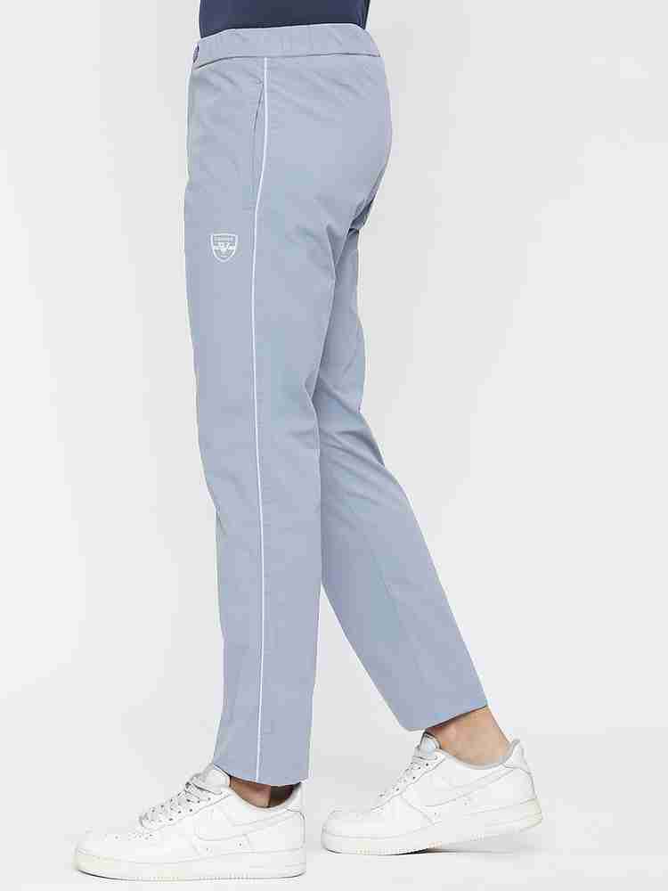 bEEVEE Solid Men Blue Track Pants Buy bEEVEE Solid Men Blue