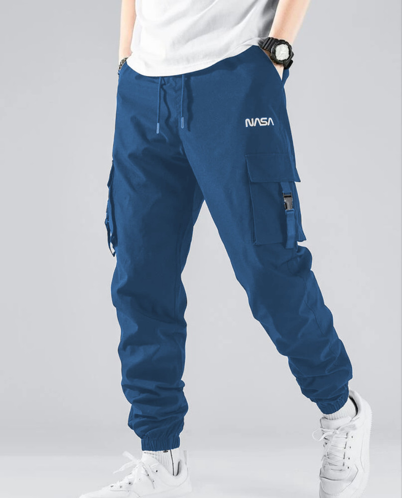 Joggers Park Solid Men Blue Track Pants - Buy Joggers Park Solid Men Blue  Track Pants Online at Best Prices in India | Flipkart.com