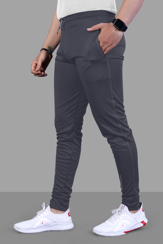 Buy Suzaro Men's Lycra Track Pants/Regular Fit Jogger/Perfect Pants/Stretchable  Running Trousers/Nightwear and Daily Use Slim Fit Track Pants with Zippered  Pockets on Both Sides Online at Best Prices in India - JioMart.