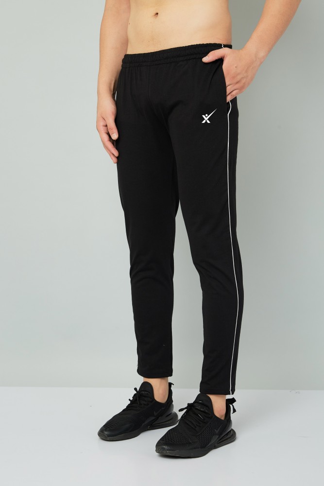 Buy VERO LIE Solid Men Black Track Pants Online at Best Prices in India