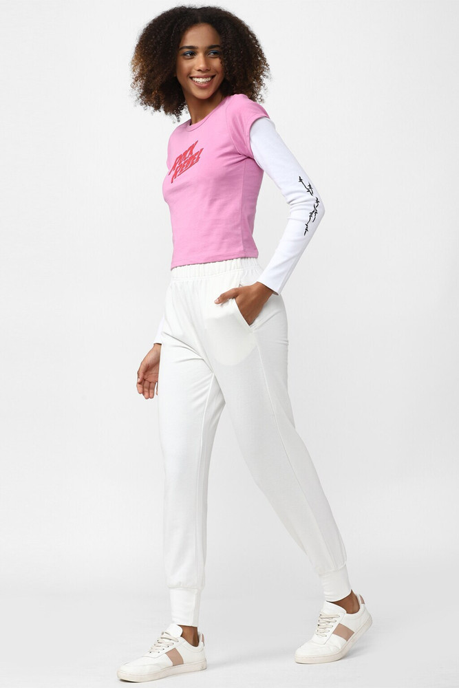 Forever 21 discount white sweatpants