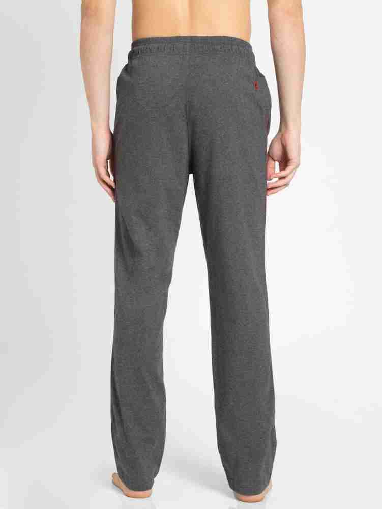 Jockey Grey Jersey Pants for Men #9500