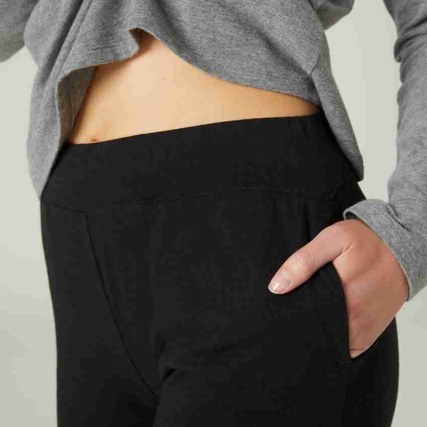 NSUN DOMYOS Solid Women Black Track Pants Buy NSUN DOMYOS Solid Women Black Track Pants Online at Best Prices in India Flipkart