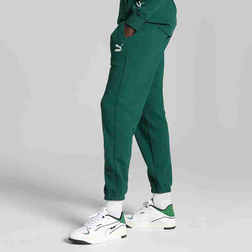 PUMA X STAPLE Solid Men Green Track Pants Buy PUMA X STAPLE