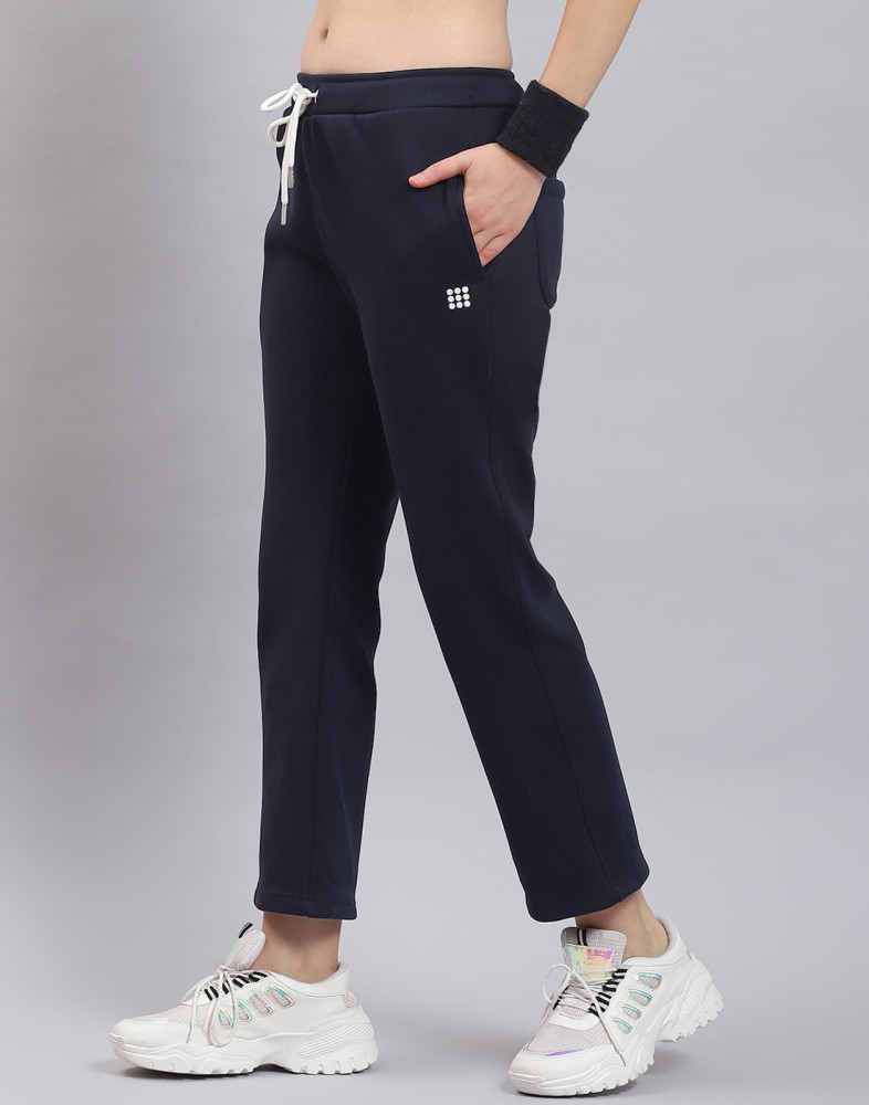 Rock.it Solid Women Dark Blue Track Pants - Buy Rock.it Solid Women Dark  Blue Track Pants Online at Best Prices in India