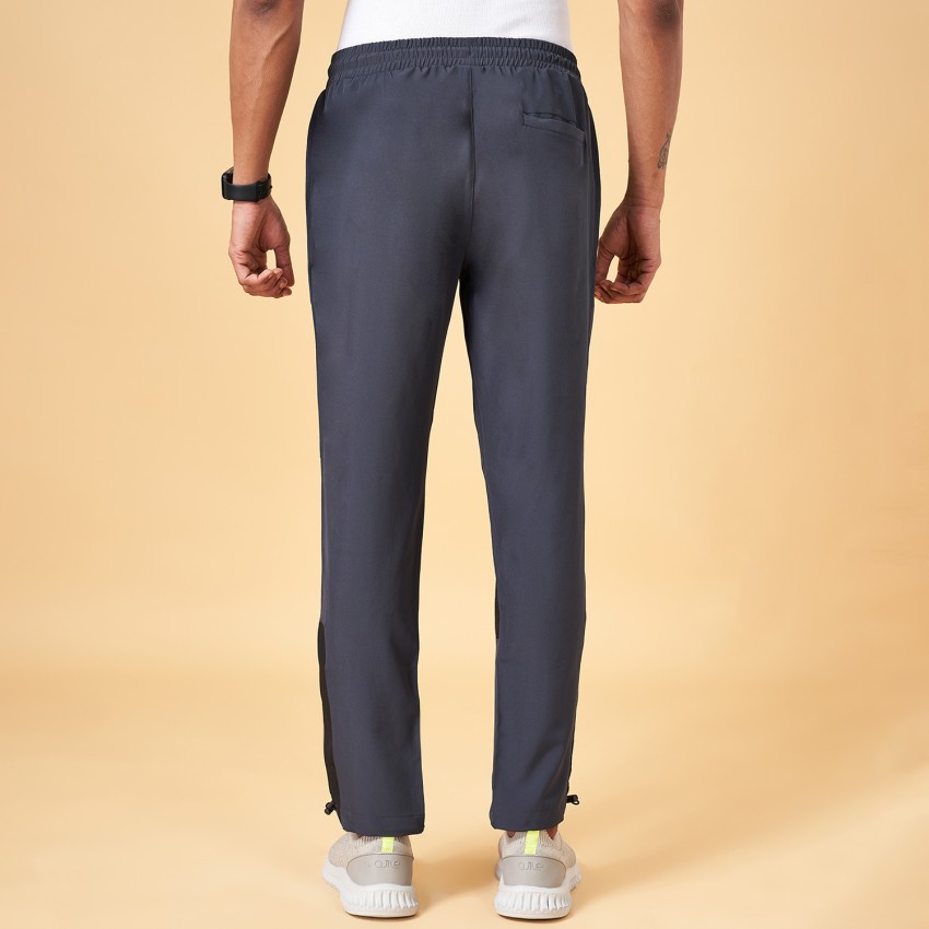 Ajile By Pantaloons Solid Men Grey Track Pants - Buy Ajile By