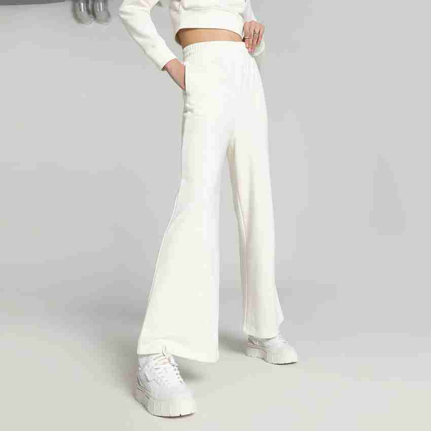 Infuse Wide Leg Pants Women, Beige, Puma