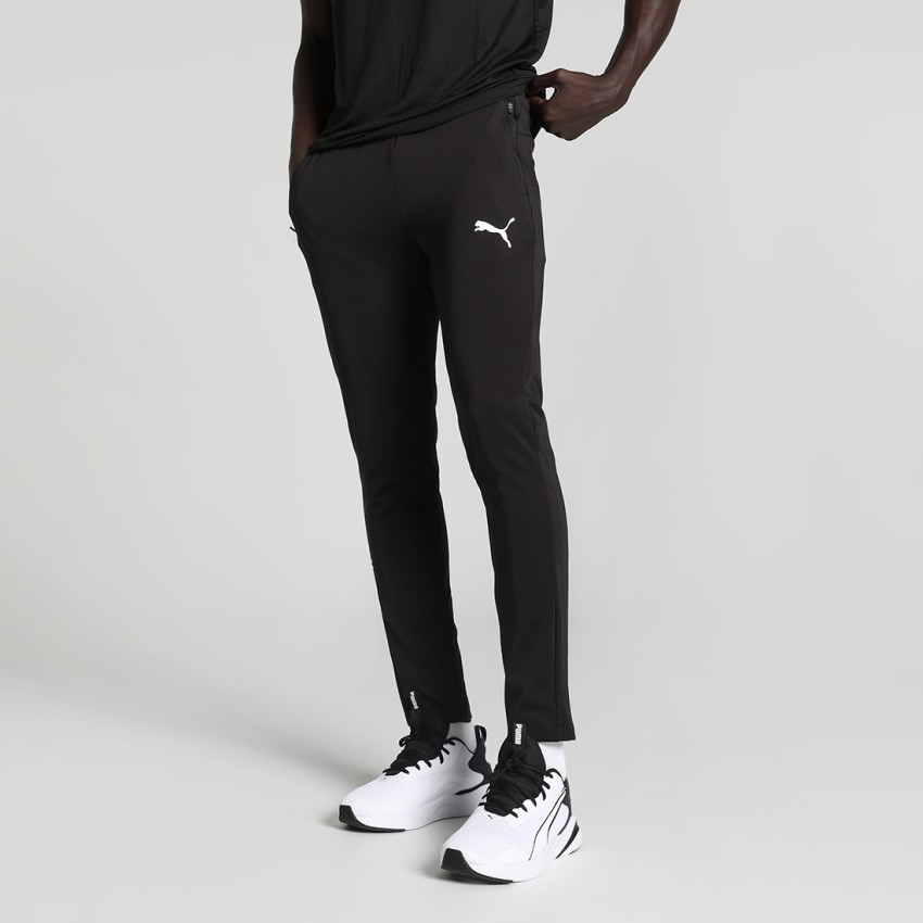 Black and fashion white puma pants