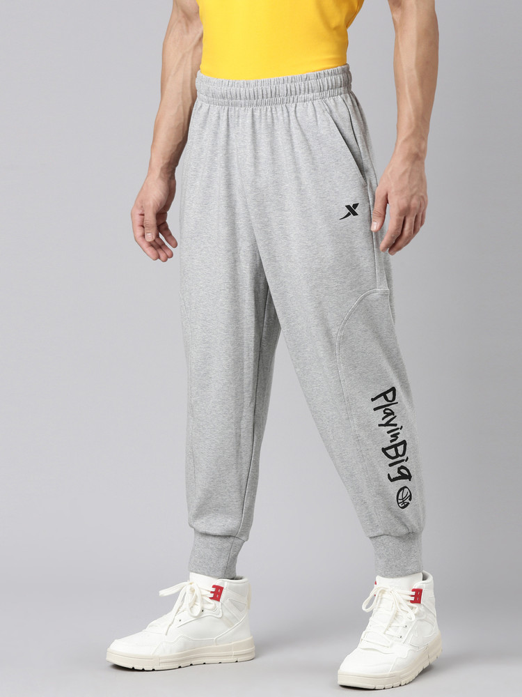 Xtep Printed Men Grey Track Pants Buy Xtep Printed Men Grey