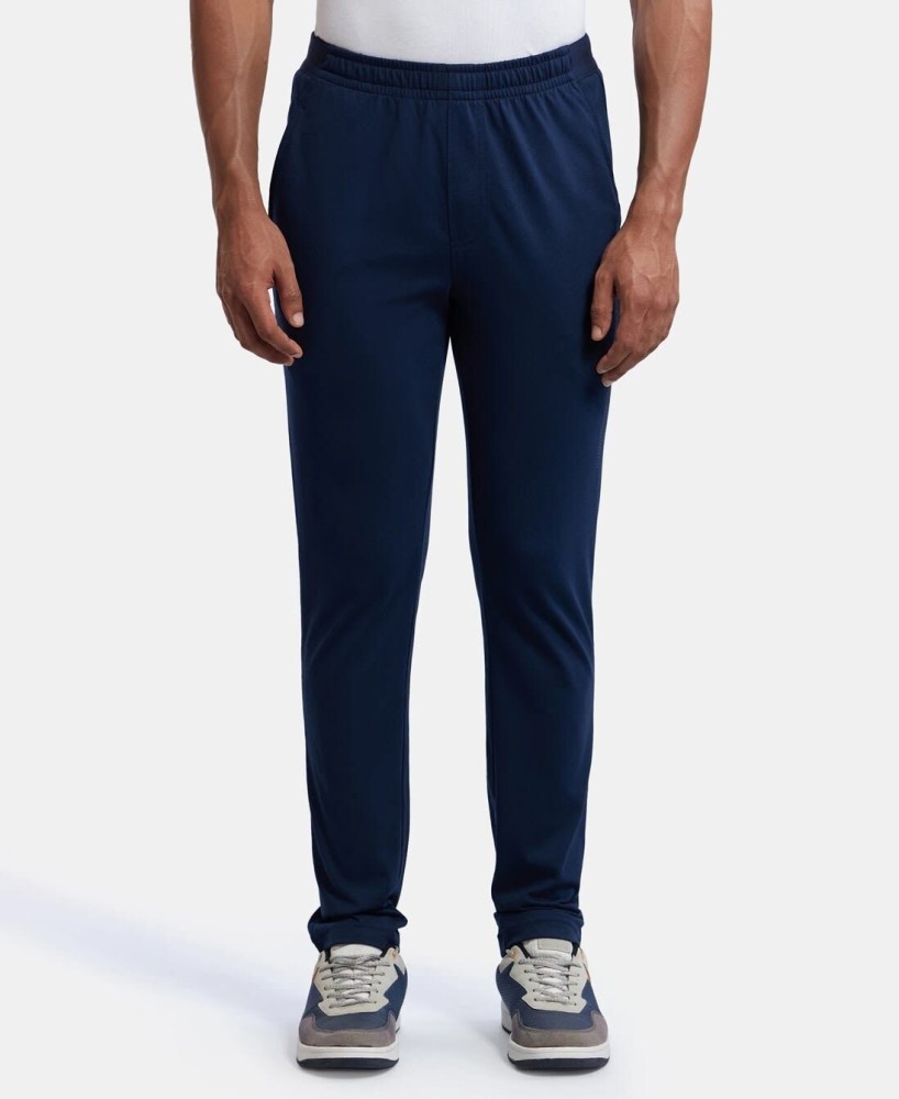 JOCKEY AM49 Solid Men Dark Blue Track Pants - Buy JOCKEY AM49 Solid Men  Dark Blue Track Pants Online at Best Prices in India