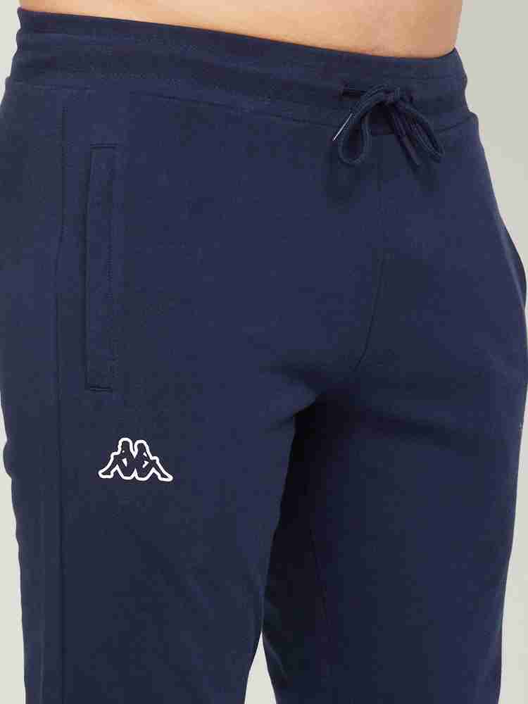Kappa solid men's track pants shop