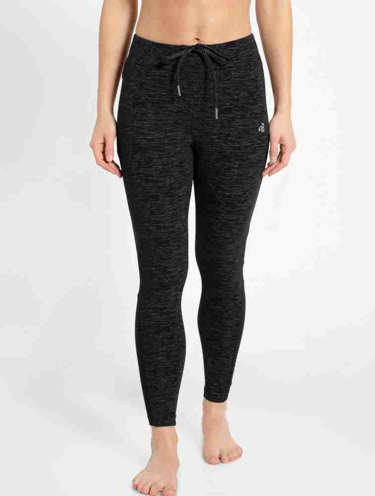 Buy JOCKEY Solid Women Black Track Pants Online at Best Prices in India