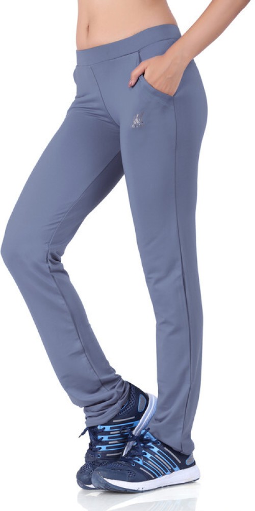 Laasa Sports Solid Women Grey Track Pants - Buy Laasa Sports Solid Women  Grey Track Pants Online at Best Prices in India