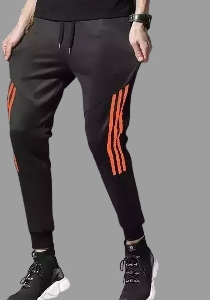 White and orange track pants sale