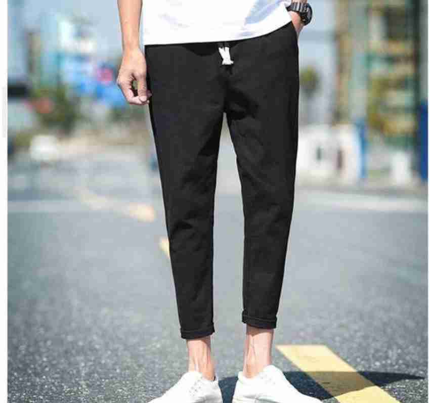 Mens cropped track pants store